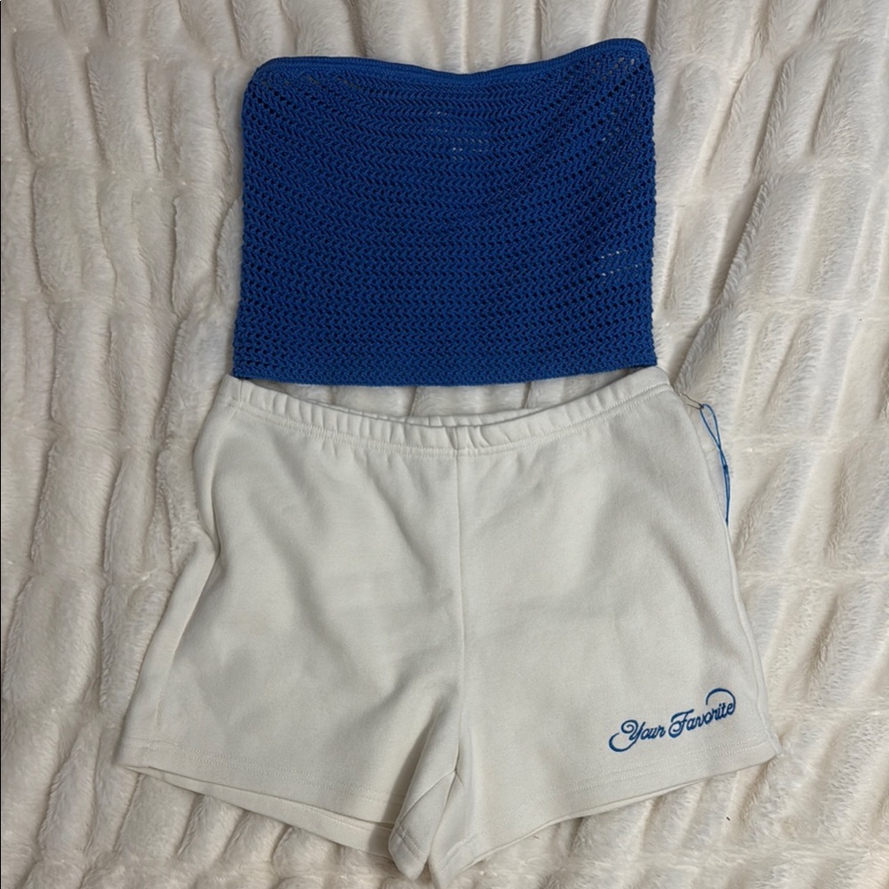 Blue and White set
